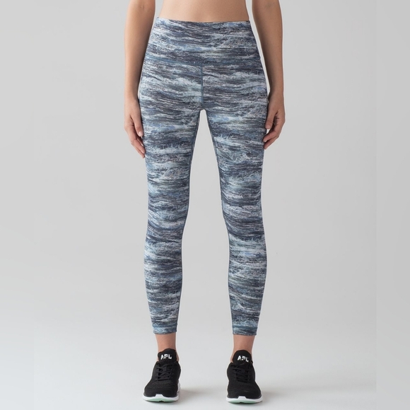 Lululemon Wunder Under Hi-Rise 7/8 Tight (Full-On Luxtreme 25")Aerial Drift Mul - Picture 1 of 7